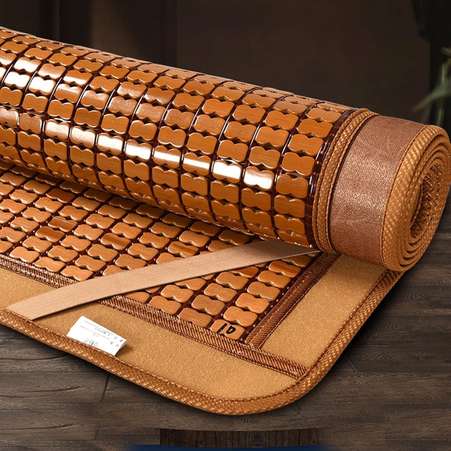 Foldable Summer Sleeping mat, Air Conditioner Mattress Pad,Bamboo Cooling Bed Mattress,Summer Bamboo Sleeping Mat,Insulated Breathable Bed Mat for Home School Dormitory